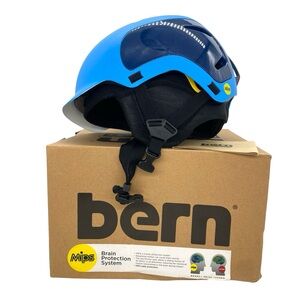 Bern Watts 2.0 Multisport Unisex MIPS Bike Helmet Matte Ocean Blue